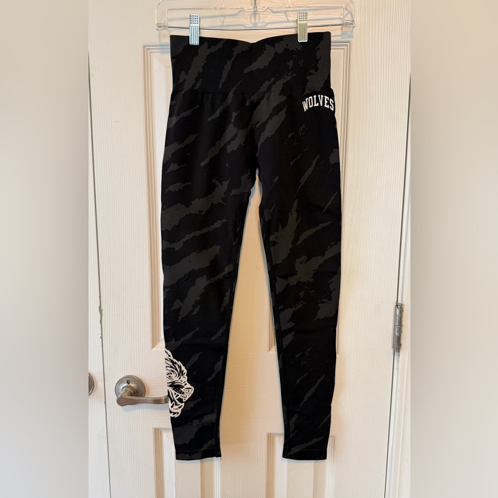 Darc Sport Black and Grey camouflage Leggings